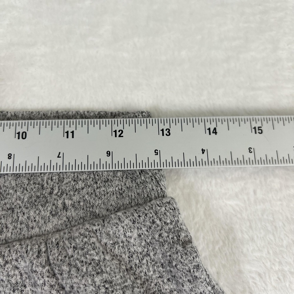 Open Edit Pants Womens Small Gray Knit Wide Leg Lounge Sweatpants Elastic Waist - Picture 3 of 8